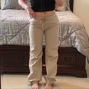 Beige Joggers (NWOT)